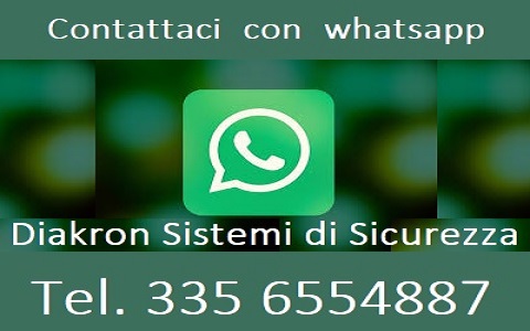 whatsapp Diakron Monza Tecnoalarm